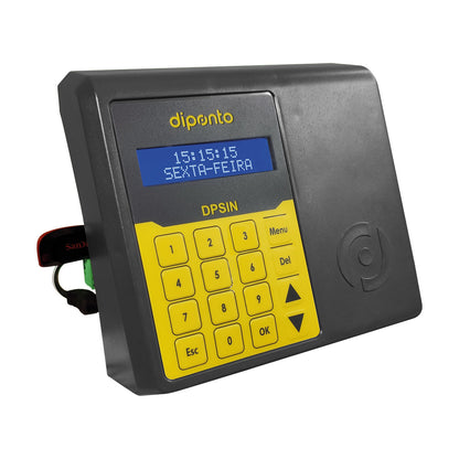 SIRENE MUSICAL ESCOLAR - DPSIN amplificado com 100 músicas + 2 cornetas + 2 drives