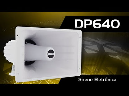 SIRENE ELETRÔNICA DP640 12VDC